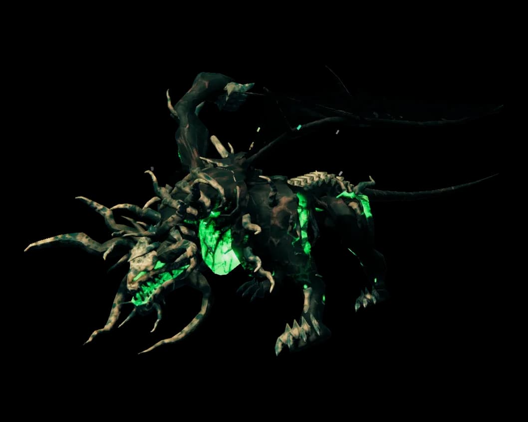 Fader, the Ashlands boss in Valheim