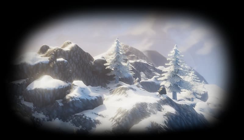 The Mountain biome in Valheim