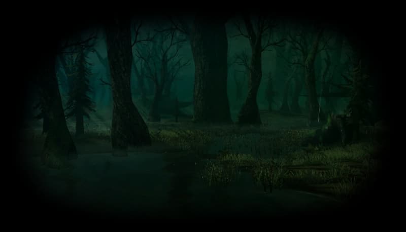 The Swamp biome in Valheim